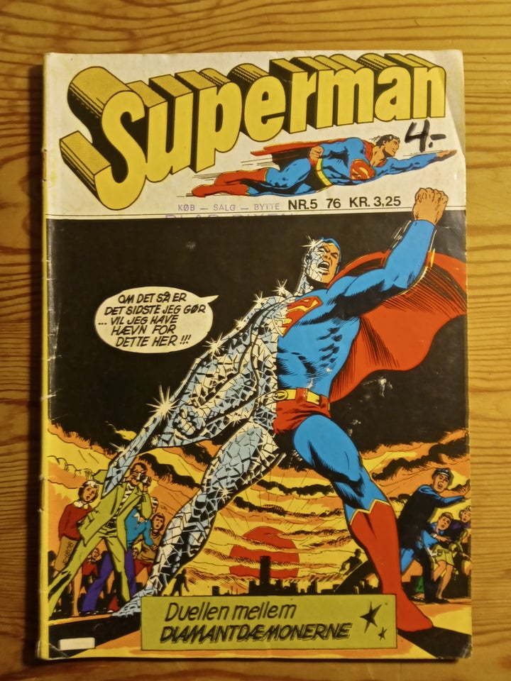 Superman 5/76, Tegneserie