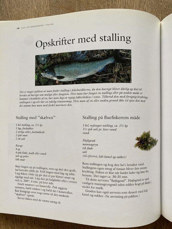 Jagt- og fiskekogebogen, Siri