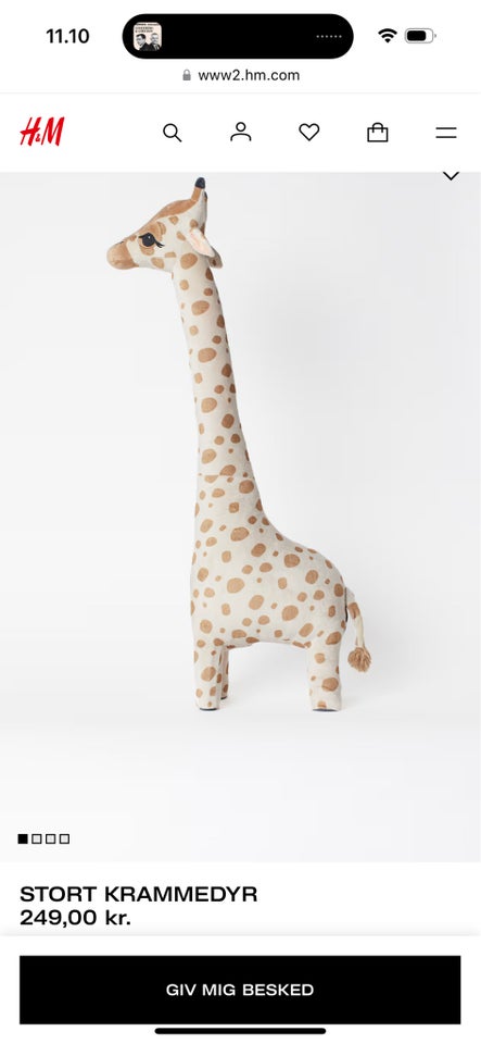 Andet legetøj, Girafbamse, HM