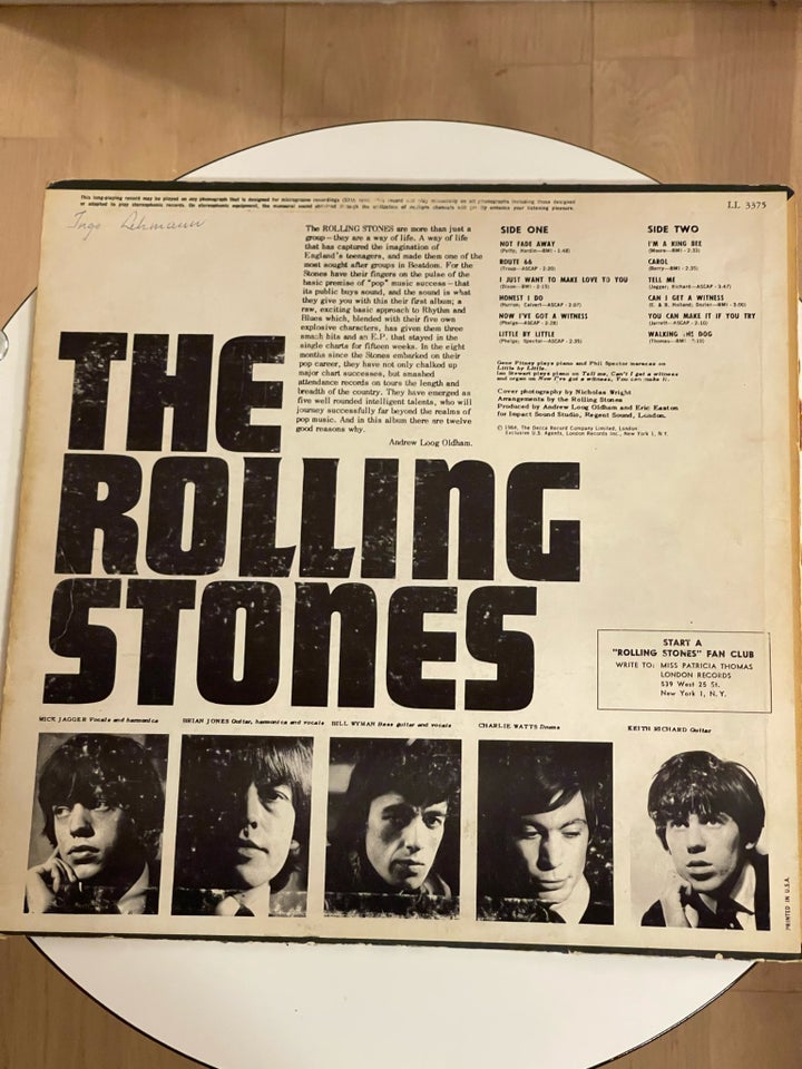 LP The Rolling Stones England’s