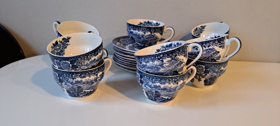 Porcelæn, Kaffekopper, Engelsk .