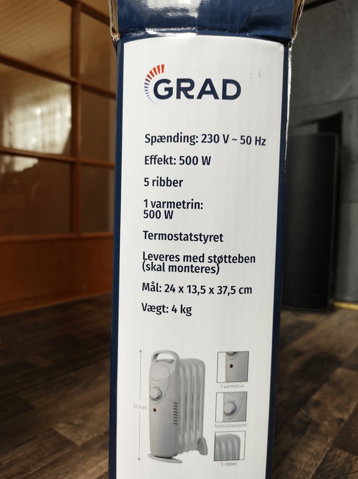 Elradiator, Grad