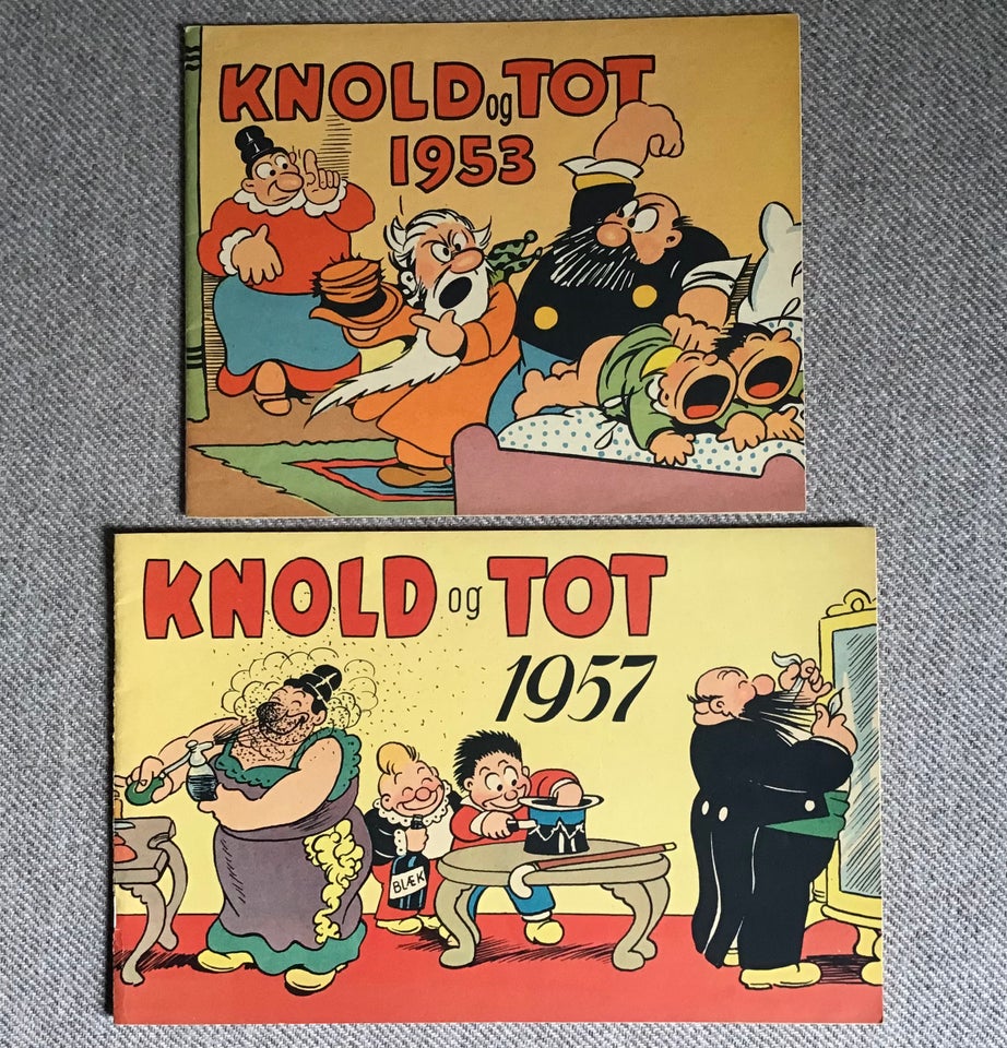 Knold  Tot 1953 + 1957, Tegneserie