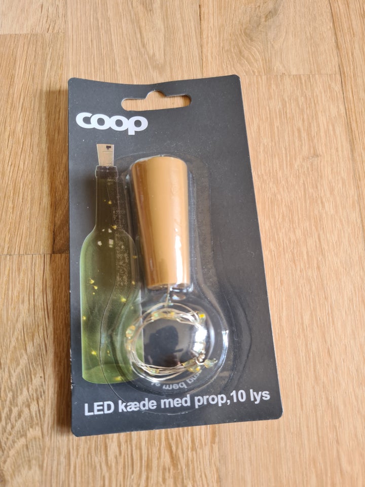 Led kæde med prop, Coop