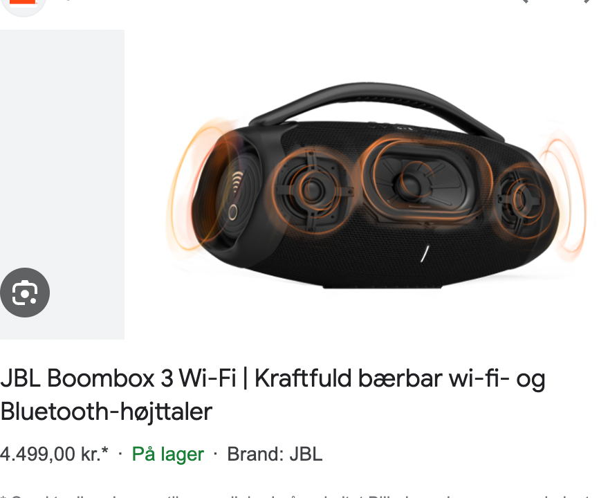 JBL Boombox 3 wifi (ny i uå...