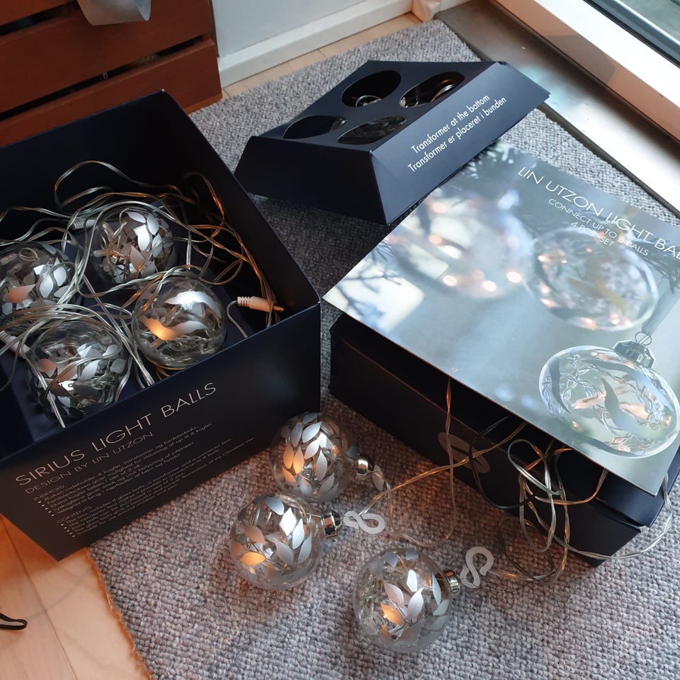 Lyskæde Sirius light balls