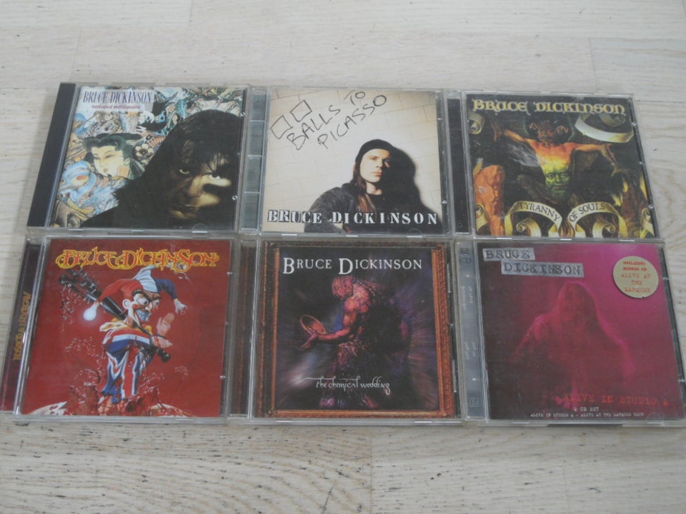 Bruce Dickinson: 6 CD MED BRUCE