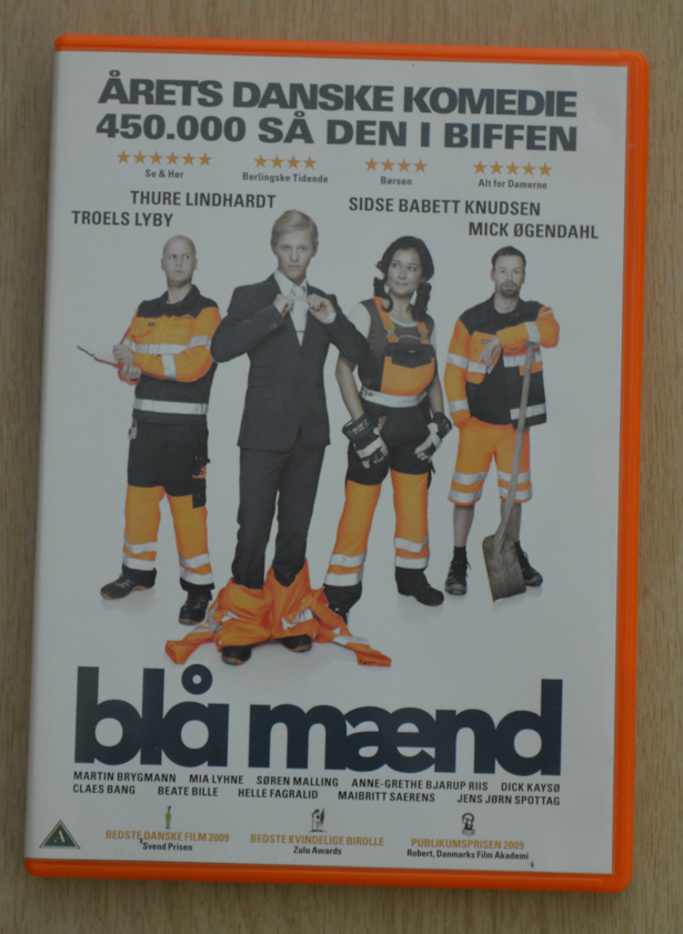 Blå mænd DVD komedie