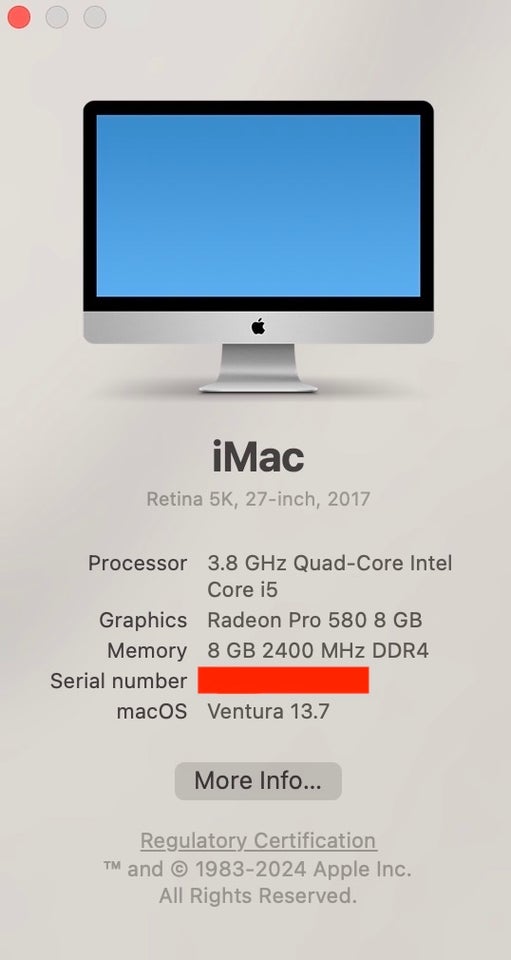 iMac, Retina 5K, 27-inch