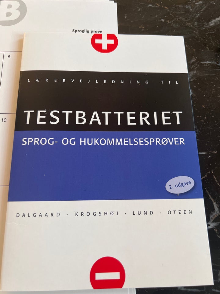 Testbatteriet, Udgivet af