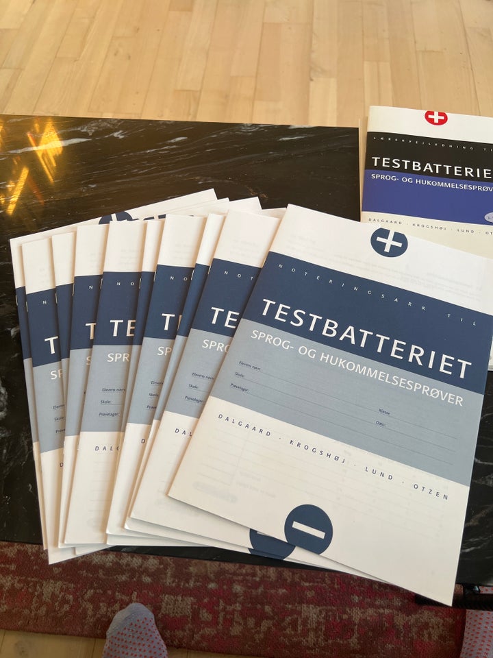 Testbatteriet, Udgivet af