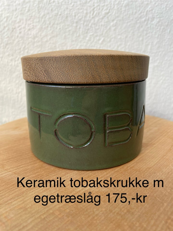 Keramik, Tobakskrukke