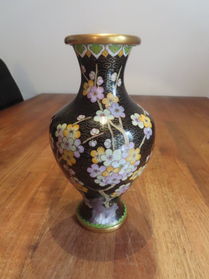 VASE, Cloisonne