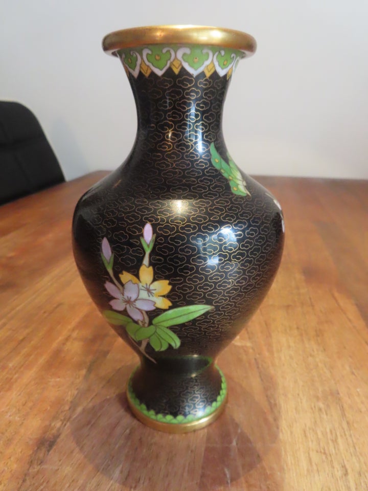 VASE, Cloisonne