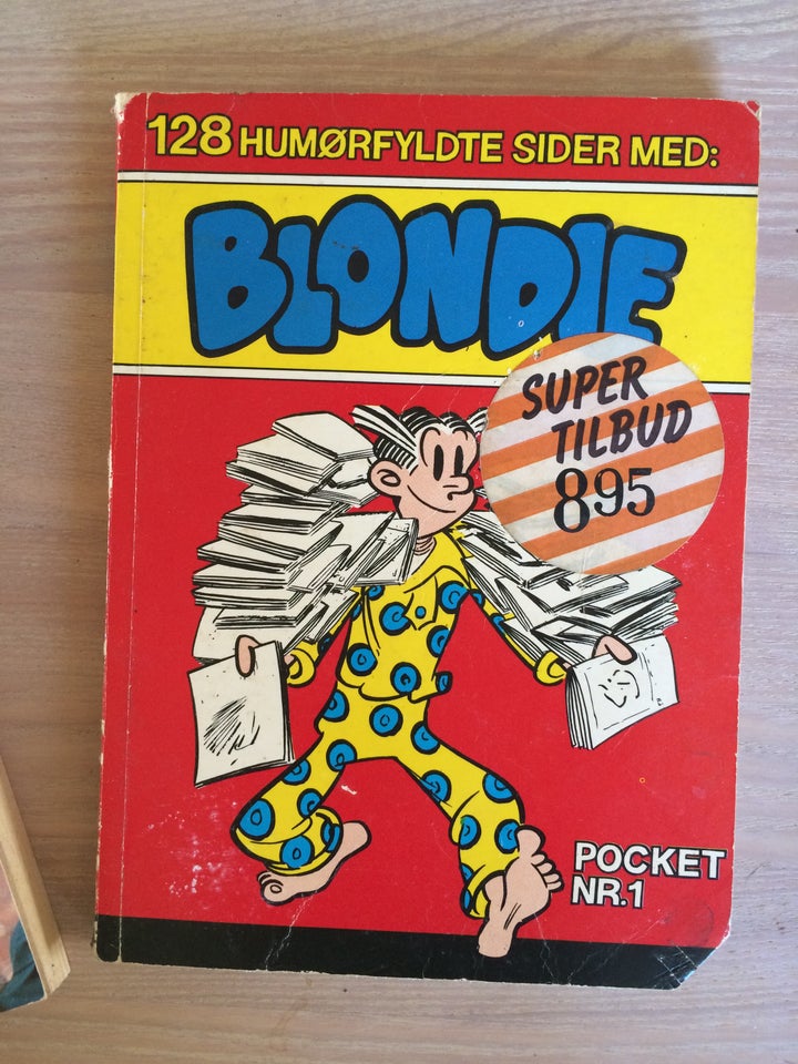 Blondie nr. 1, Tegneserie