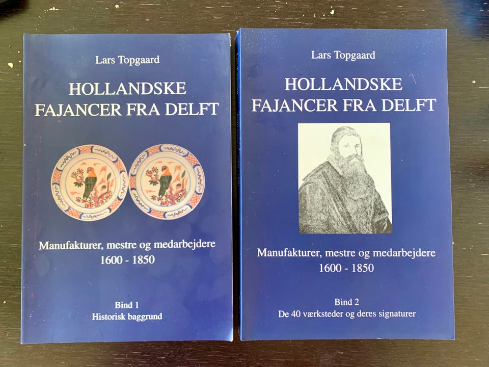 Hollandske fajancer fra Delft,