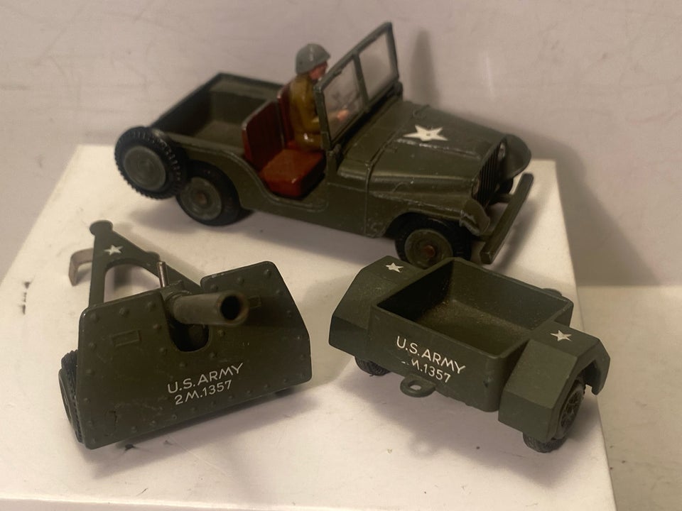 Modelbil, Tekno Willys Jeep + vogn