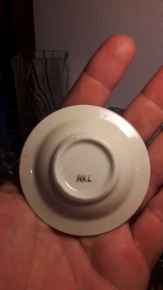 Mini-fad/platte porcelæn