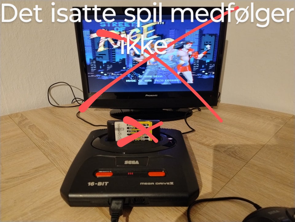 Sega Mega Drive 2, spillekonsol,