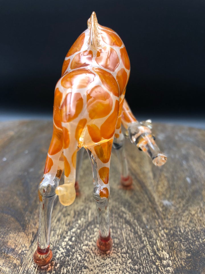 Giraf - Glasfigur - Brugskunst