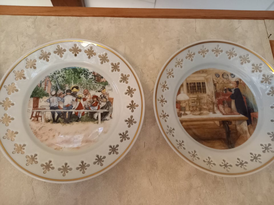 Porcelæn CARL LARSONS PLATTER