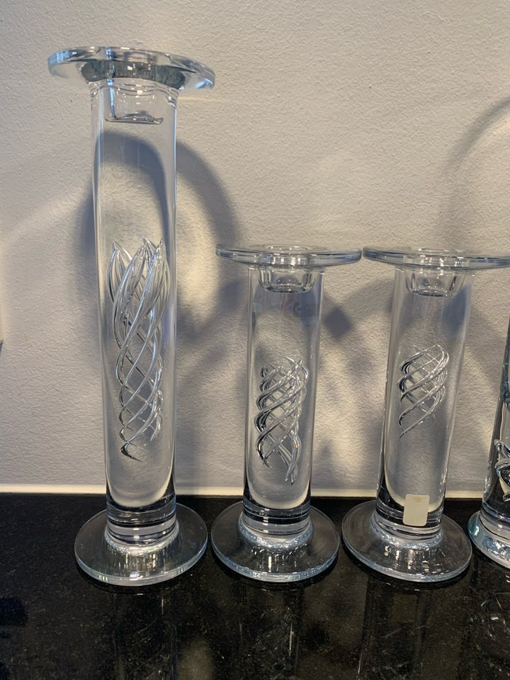 Glas High Life lysestager og vaser