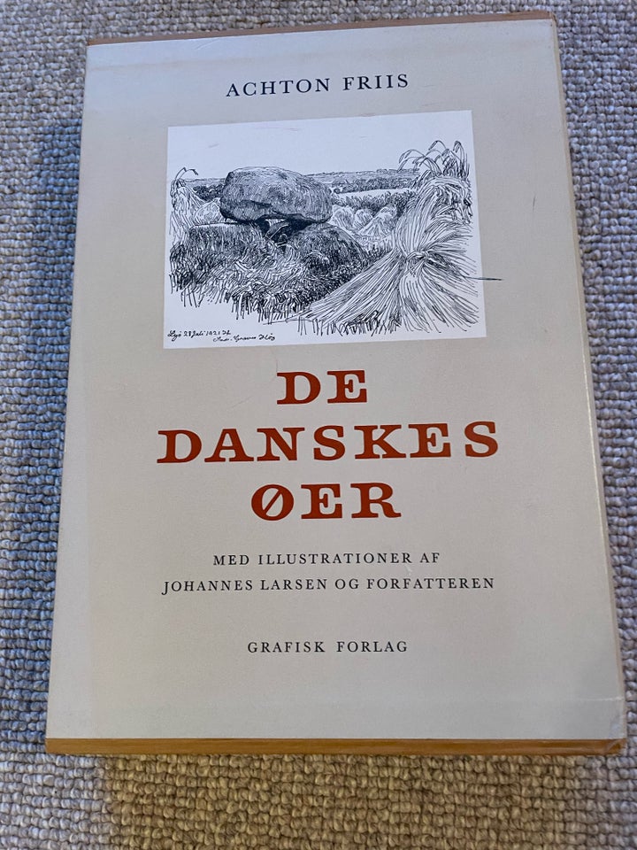 De Danskes øer, Achton Friis, emne: