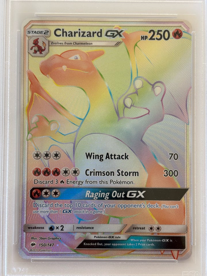 Samlekort, CHARIZARD PSA 9 Pokemon