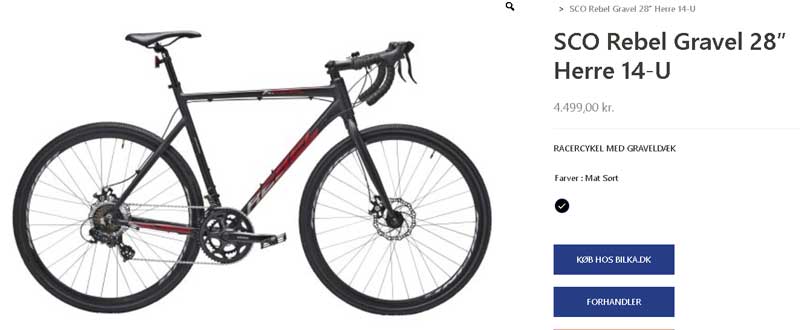 Herreracer, SCO Rebel Gravel 28"