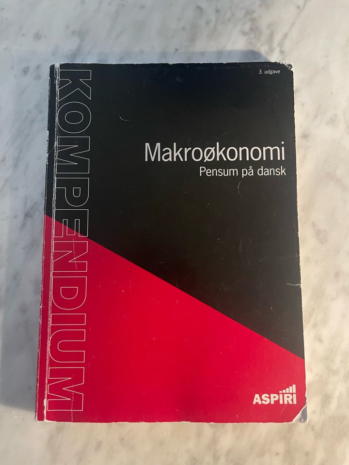 Makroøkonomi, ASPIRI, år 2019