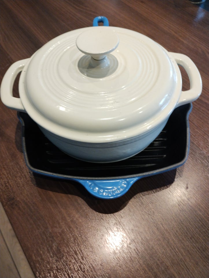 Le Creuset stegepande og emaljet