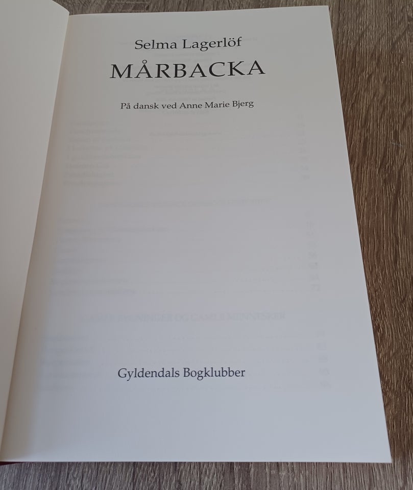 Mårbacka, Selma Lageröf, genre: