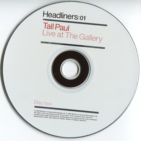 Tall Paul - Dobbelt CD: Headliners