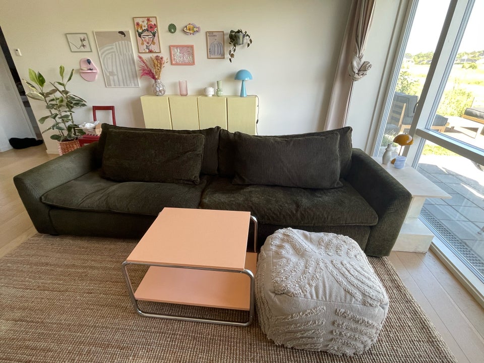 Sofa fløjl 4 pers