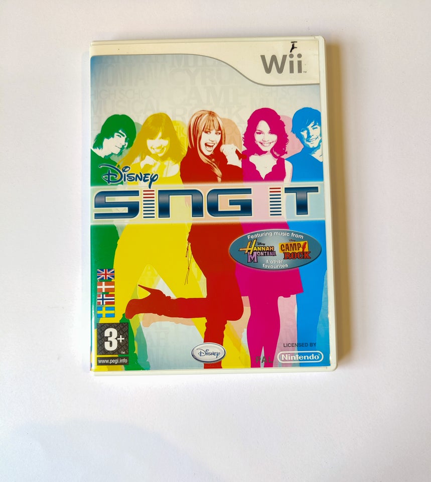 Disney Sing Wi, Nintendo Wii,