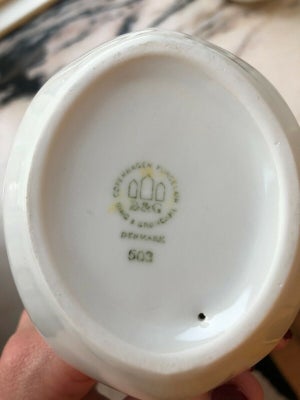 Porcelæn Lysestage Bing og