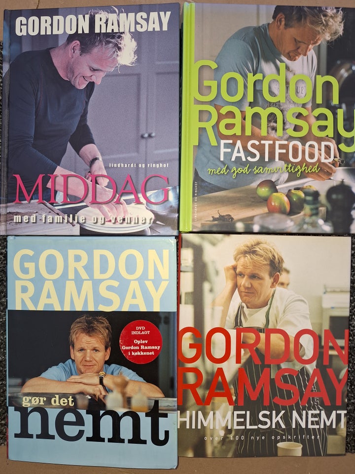 Gordon Ramsay, emne: mad og vin