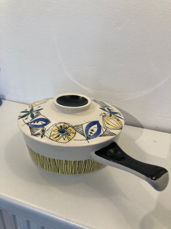Porcelæn Ildfast potte med låg