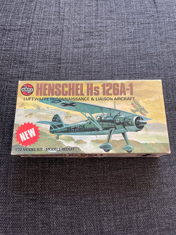 Byggesæt, Airfix Henschel Hs