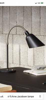 Arne Jacobsen AJ8 bordlampe Its koral