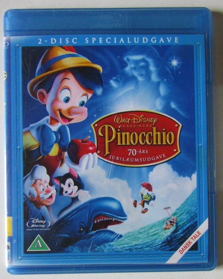 Pinocchio DVD tegnefilm