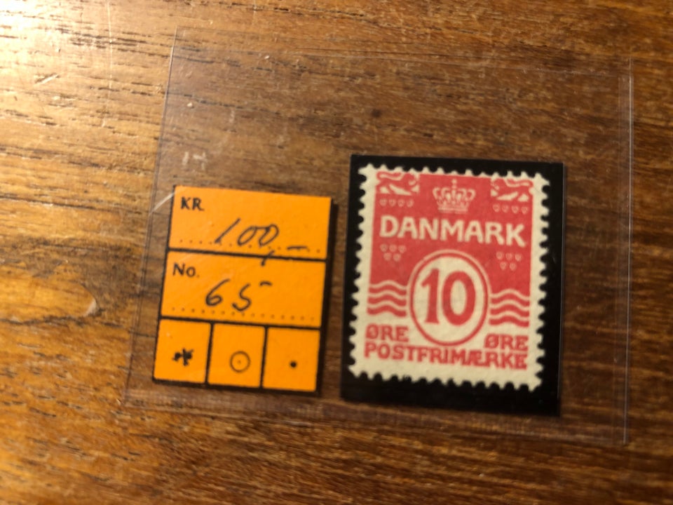 Danmark, postfrisk, 65