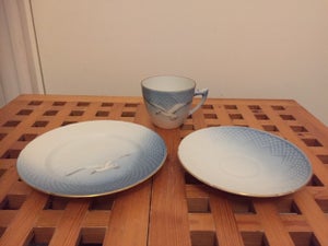 Porcelæn KAFFESTEL MÅGESTEL B&amp;G