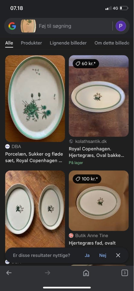 Porcelæn, Sukker og flødesæt