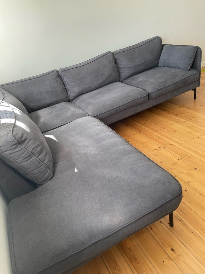 Hjørnesofa stof 4 pers