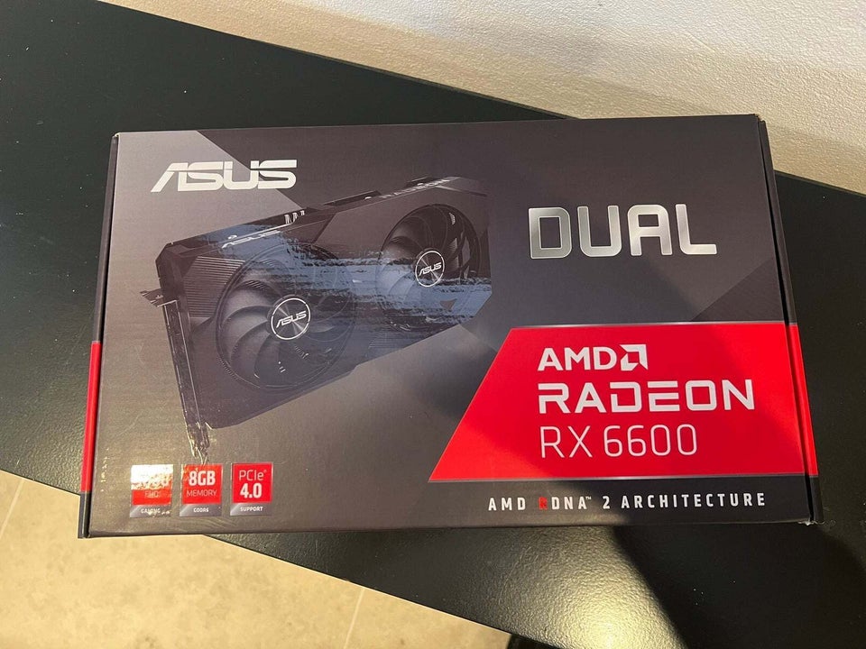 RX 6600 Asus, 8 GB RAM, Perfekt