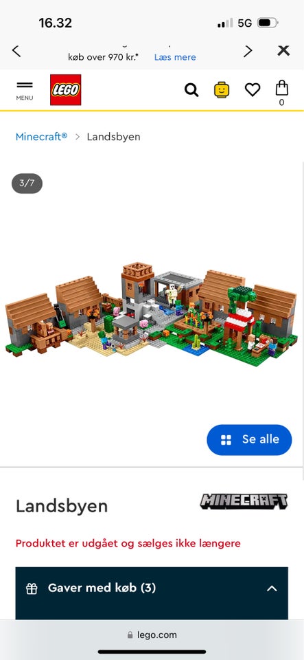 Lego Minecraft, 21128