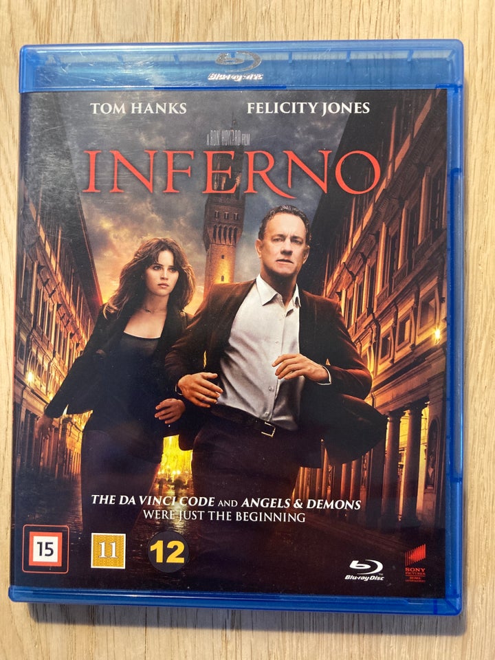 Inferno, Blu-ray, action