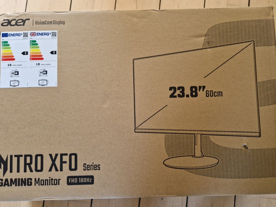 Acer Nitro Xf240Y 24 tommer