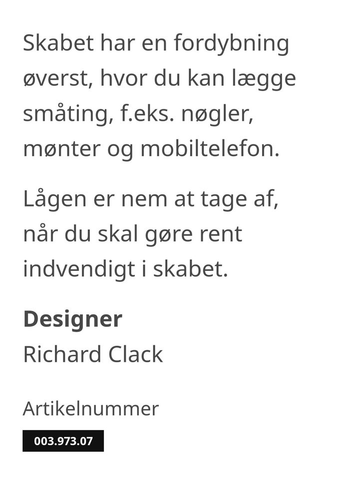 Skoskab Ikea